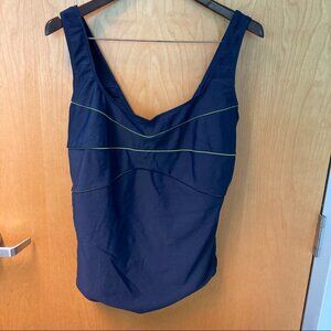 CHRISTINA Sz 24 One Piece  Bathing Suit Boy-shorts Cut